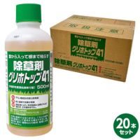 即日出荷 グリホトップ41 非農耕地用除草剤 500ml×20本 グリホサート41